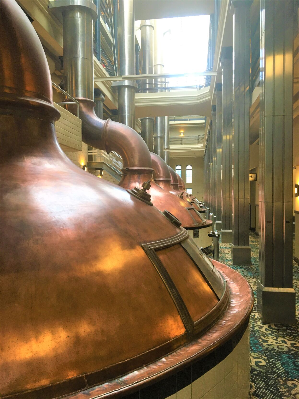 East-facing interior view of the circa-1882 Pabst Brewing Co. Brew House, 1215 N. 10th St. in downtown Milwaukee